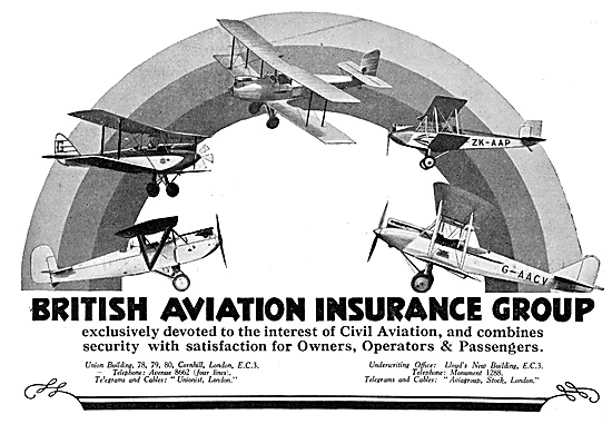 0910 | 英国第一家航空保险公司